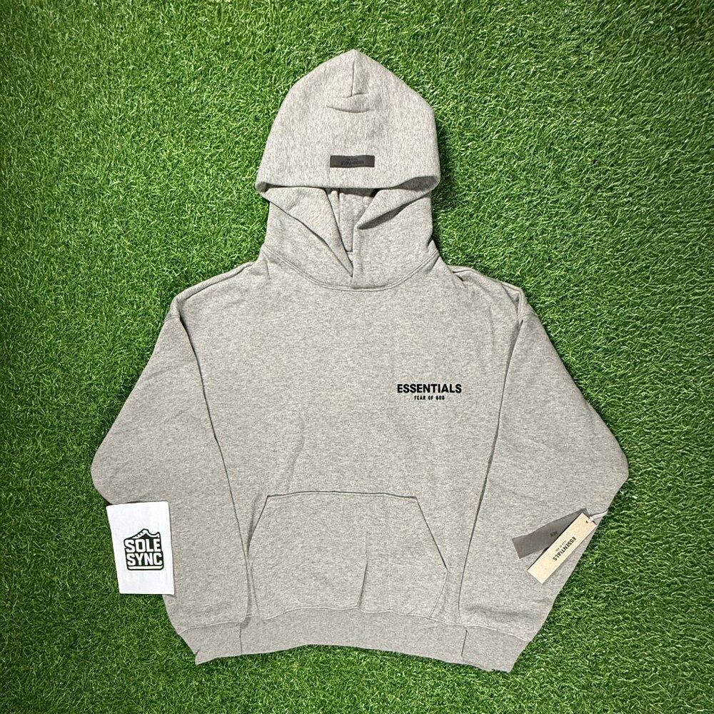 Essentials Heather Gray Hoodie